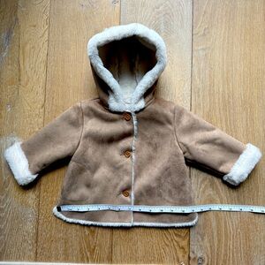Zara Tan Baby Jacket | Size 3-6 Mo | NWT